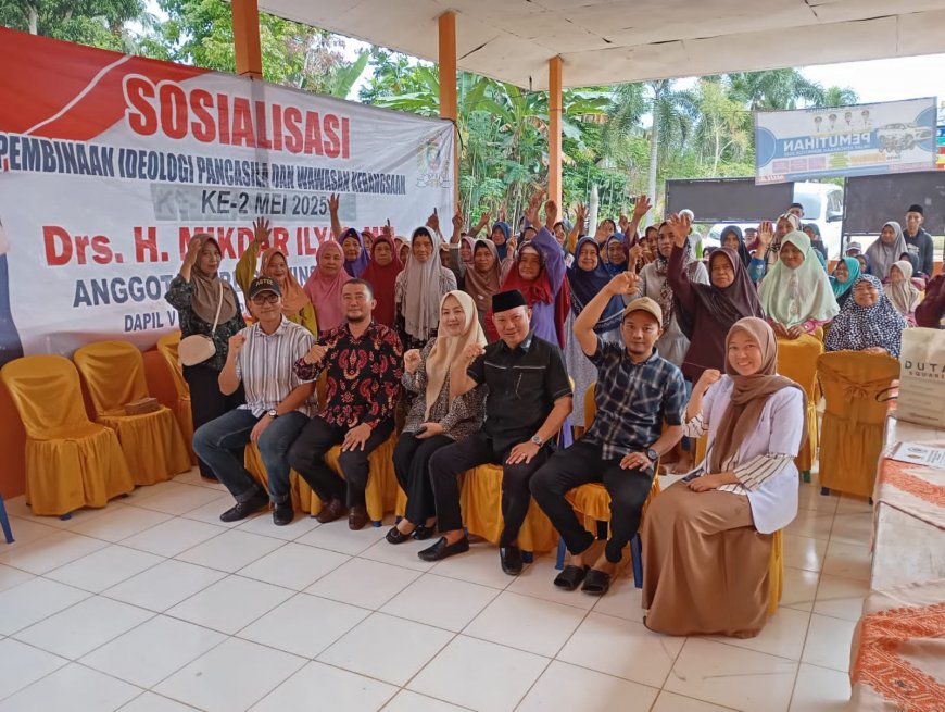 Dewan Fraksi Gerindra Gelar Sosialisasi Ideologi Pancasila dan Pengobatan Gratis di Batunangkop