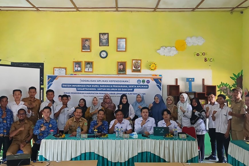 Absensi Digital Disorot dalam Sosialisasi Aplikasi Pendidikan di Kabupaten PALI