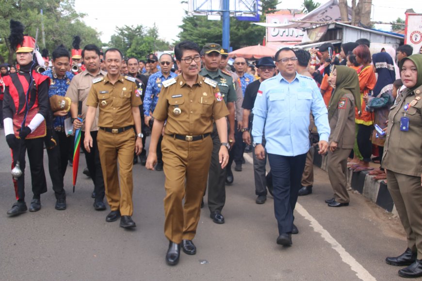 HUT ke-79, Pemkab Lampung Utara Gelar Pawai Budaya dan Lomba Kendaraan Hias