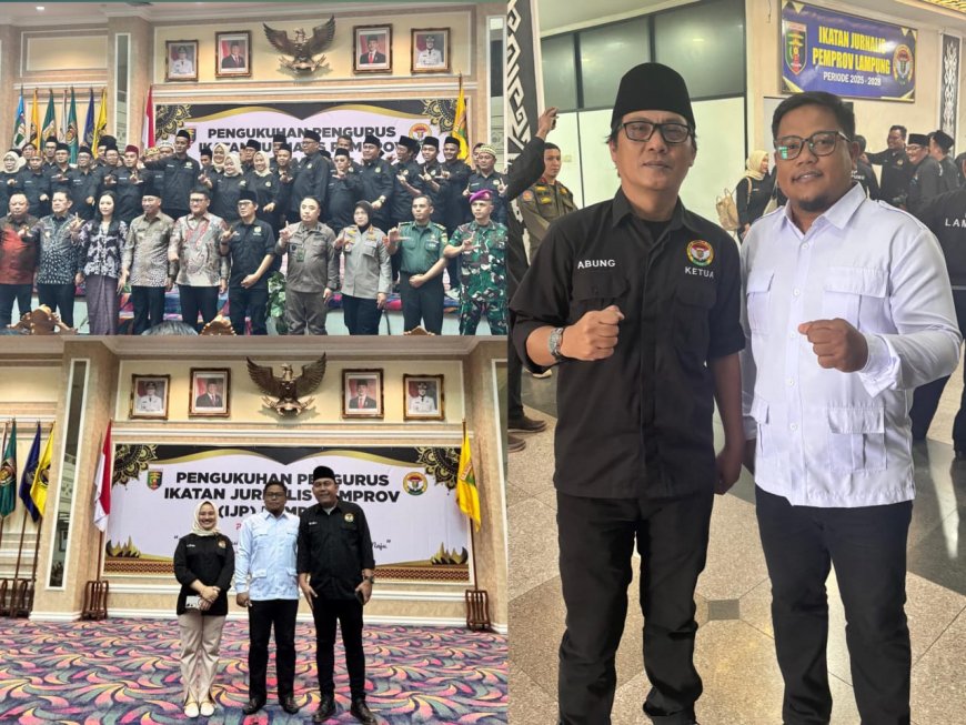Ketua P2SM Provinsi Lampung Ucapkan Selamat dan Sukses Atas Pengukuhan Pengurus IJP Lampung 2025–2028