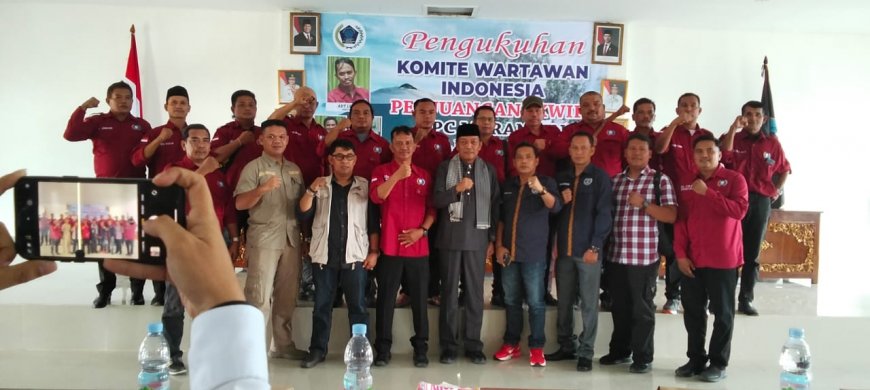 DPC KWIP Merangin Resmi Dikukuhkan, Komitmen Kawal Jurnalisme Profesional di Daerah