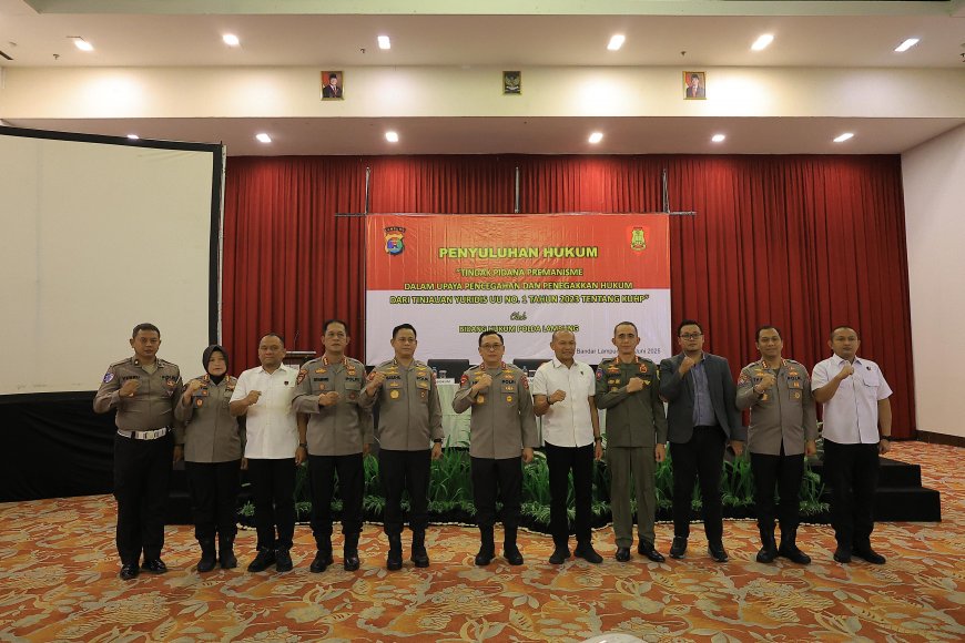 Kapolda Lampung: Premanisme Hambat Investasi, Kolaborasi Jadi Kunci Keamanan
